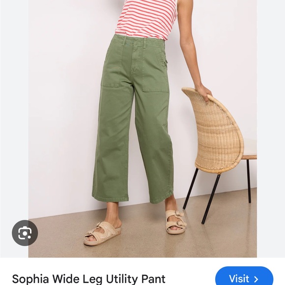 PISTOLA SOPHIE WIDE LEG UTILITY PANT - Picture 10 of 14